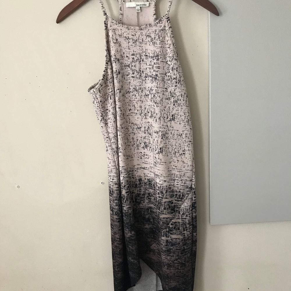 unique light pink/ purple halter dress